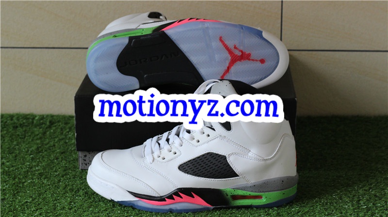 Authentic Air Jordan 5 Retro Poison Green